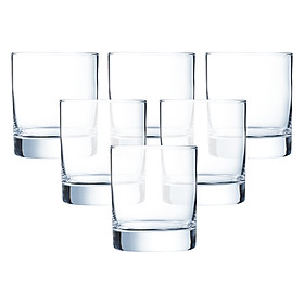 Bộ 6 Ly Thuỷ Tinh Thấp Luminarc Islande D6317 300ml