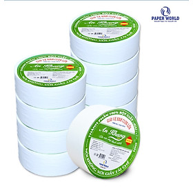 Combo 10 giấy vệ sinh cuộn lớn cao cấp 2 lớp giấy lụa 900g AN KHANG SOFT