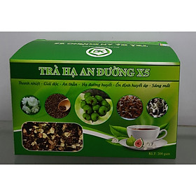 Trà Hạ An Đường X5 dùng cho người già,ăn kiêng,cao huyết áp, tiểu đường,mất ngủ,đau mắt đỏ