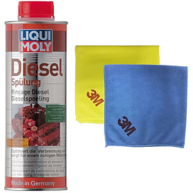 Chai vệ sinh hệ thống dầu trực tiếp Liqui Moly 5170 - Tặng kèm 1 khăn lau chuyên dụng 3M