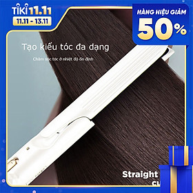 Máy uốn duỗi tóc 2 trong 1 K.SKIN KD3886A, tạo kiểu nhanh, chồng bỏng, dây diện xoay 360 độ