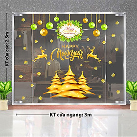 Decal trang trí NOEL 2024 combo số 74