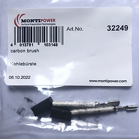 Mua Chổi than cho máy tạo nhám cầm tay Bristle Blaster  một cặp  item number 32249  Montipower Đức