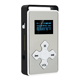 Máy Nghe Nhạc MP3 Màn Hình LCD USB - Đen