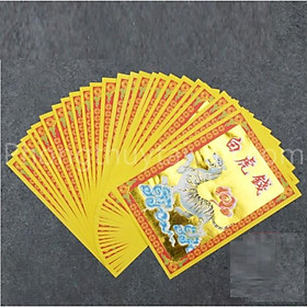Mua Giấy cúng Ông HỔ(Bạch hổ tiền) 30 tờ/túi