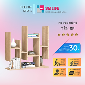 Mua Kệ trang trí gỗ thiết kế mới lạ SMLIFE Willow
