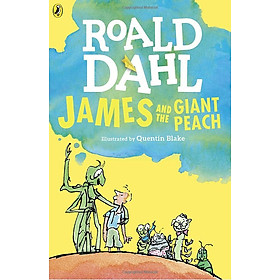 Hình ảnh sách James and the Giant Peach (Roald Dahl, Illustrated by Quentin Blake)