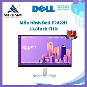 Màn hình máy tính Dell P2422H 24inch FullHD 5ms 60Hz IPS - Hàng Chính Hãng - Bảo Hành 36 Tháng Tại Dell Việt Nam