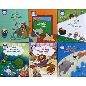 Combo 6 cuốn Phát Triển Khả Năng Ngôn Ngữ Cho Trẻ