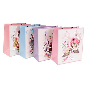 12pcs Christmas Gift Bags with Handle Tote Bags Wedding Favor A Set