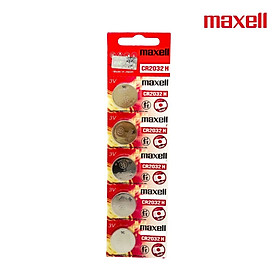 Mua Vĩ 5 viên pin Maxell dòng cao cấp CR2032