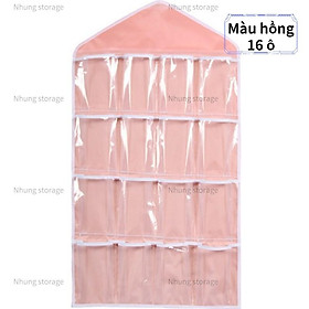 Mua Túi Treo Đồ 16 Ngăn Trong Suốt Tiện Dụng Túi Đựng Đồ Lót  Tất  Vớ Chia Ngăn Đa Năng