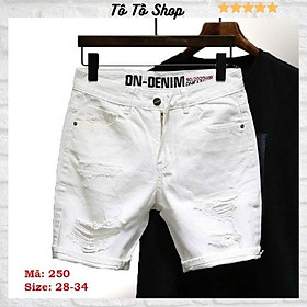 Quần Short Jean Nam Chất Bò Co Giãn️️Quần Đùi Nam thời trang cao cấp (kèm hình thật) Tô Tồ Shop - QSJNM250