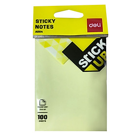 Giấy Note Vàng Deli 3 x 4 A00452