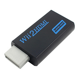 Wii to hdmi Converter, Wii to hdmi Adapter, wii to hdmi1080p Connector Output Video & 3.5mm Audio, Supports All Wii Display Modes