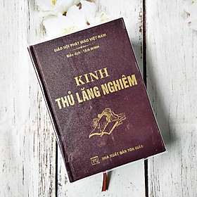 Hình ảnh Sách Kinh Thủ Lăng Nghiêm (Bìa da, gáy tròn)