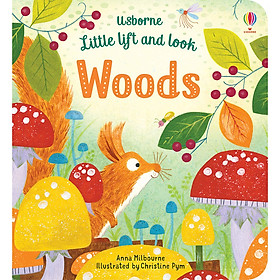 Sách Usborne Little lift and look Woods