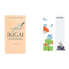 Sách - Ikigai - Bí Mật Sống Trường Thọ Và Hạnh Phúc Của Người Nhật (tặng kèm bookmark thiết kế)