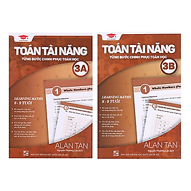 Sách toán tài năng 3 toán lớp 3 ( 8 – 9 tuổi )