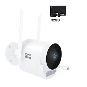 Xiaovv Camera ngoài trời 2K Pro 1296p HD Webcam 360 Camera giám sát bảo mật IP