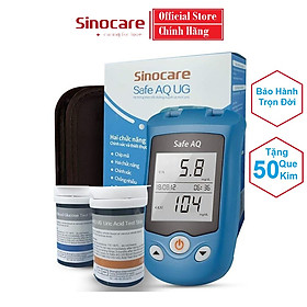 BỘ MÁY ĐO ĐƯỜNG HUYẾT VÀ AXIT URIC ( BỆNH GÚT ) 2 TRONG 1 KÈM 100 QUE KIM