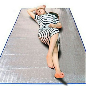 Mua Chiếu Ngủ Trưa Văn Phòng Viền Xanh Dường Dày 3.5mm | Chiếu Cách Nhiệt Văn Phòng 100 X 190 CM | CNTVP01 - Viền Xanh Dương