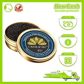 Trứng Cá Tầm Caviar de Đuc Nga Cao Cấp - Hộp 30Gr