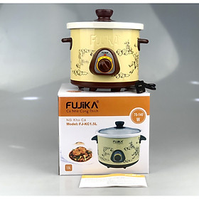Mua Nồi nấu chậm  nồi kho cá nấu cháo Fujika 1.5L/2.5L(chọn phân loại)  công suất 140W-240W  màu ngẫu nhiên-hàng chính hãng