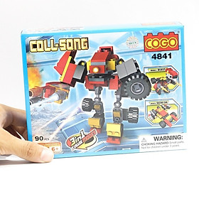 Đồ chơi lắp ráp Cogo robot 3in1 4841