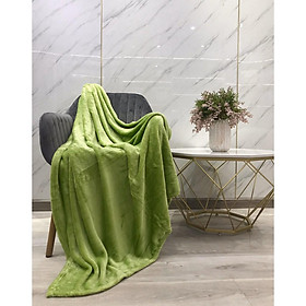 Mua Mền tuyết NIN House - Greenery (2 size) 1m3x2m  1m6x2m 100% Microfiber  chăn hè cao cấp mát lạnh  chăn lông tuyết nhung kiểu dáng Hàn Quốc