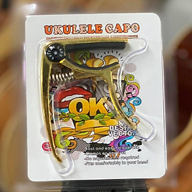 Mua CAPO UKULELE ROCK MUSIC VÀNG GOLD / SILVER / HỒNG ROSE GOLD