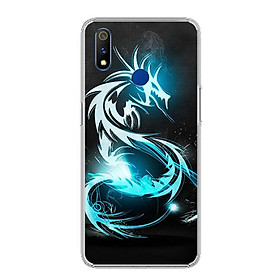Ốp lưng cho Realme 3 Pro - 0245 DRAGON01 - Silicone dẻo - Hàng Chính Hãng