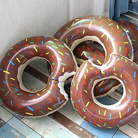 Phao Bơi Hình Bánh Donut 60-120 Độc Đáo Vui Nhộn