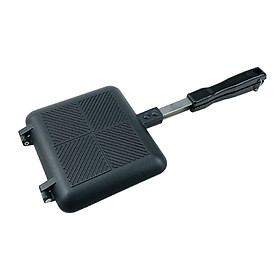 Aluminum Double-sided Non-stick Sandwich Maker Bread Toasted Frying Pan Breakfast Making