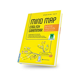 Mindmap English Grammar - Ngữ pháp tiếng Anh bằng sơ đồ tư duy (tặng kèm bookmark cute)