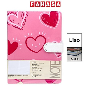 Sổ Ghi Chú Heart - Giấy Trơn - 288 Trang 80gsm - Cervantes PB475-51 - Mẫu 1