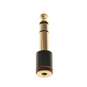 6.5mm Male Plug to 3.5mm Female Stereo Jacks Headset Audio Adapter Connector
