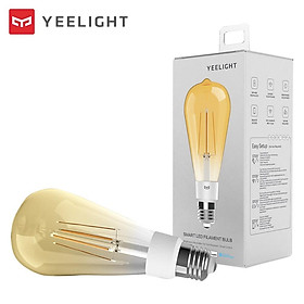 Bóng Đèn Led dây tóc Thông Minh Xiaomi Yeelight Filament Bulb ST64 đui E27 - Hỗ trợ Homekit - Edison vintage