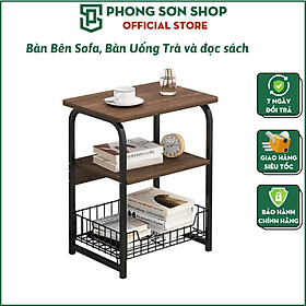 Mua Kệ để đồ phòng khách  phòng ngủ đa năng  kệ đầu giường  kệ bên sofa  khung thép sơn tĩnh điện  mặt gỗ phủ melamine chống xước