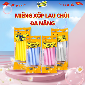 Miếng bọt biển lau bụi mọi ngóc ngách Damp Duster - miếng xốp lau chùi đa năng