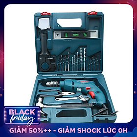 Máy Khoan Động Lực GSB 550 MP SET 19 Chi Tiết