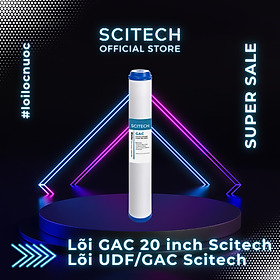 Mua Lõi UDF 20 inch by Scitech - Lõi số 2 máy lọc nước RO  bộ lọc thô - Hàng chính hãng