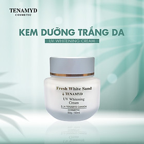 Kem dưỡng trắng da UV Whitening Cream Fresh White Sand by TENAMYD 50ml