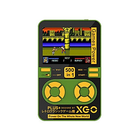 2 trong 1 tích hợp 500 trò chơi 5000mAh di động retro cho trò chơi video nhỏ Người chơi Game Game Handheld Console màu