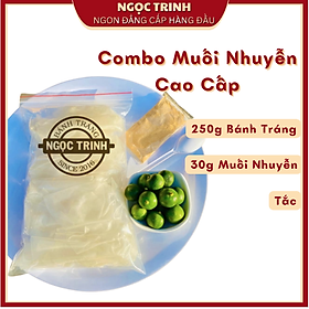 Bánh tráng muối nhuyễn (Túi 280g) cao cấp siêu ngon bánh tráng Ngọc Trinh