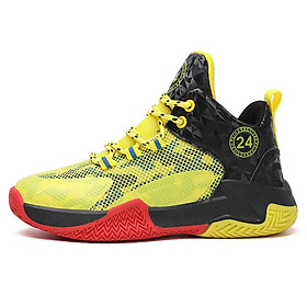 Giày bóng rổ Giày thể thao ngoài trời cho bóng rổ Giày bóng rổ chuyên nghiệp Trẻ em đệm thoải mái Giày bóng rổ Color: WhiteBlue Shoe Size: Eur 31
