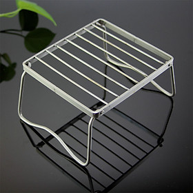 Portable Stainless Steel Folding Barbecue Grill Mini Pocket BBQ Tools for Park Camping