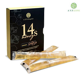 Mật ong 14S tinh chất thảo dược Gừng dạng thanh/14s Ginger Extract Honey_ATZ Organic
