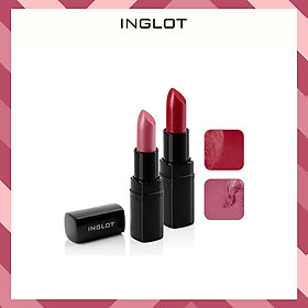 Bộ trang điểm môi Son môi LipSatin và son lì Lipstick Matte INGLOT