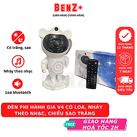 Mua Đèn phi hành gia V4 BENZ có loa  nháy theo nhạc  có ánh trăng chiếu bầu trời sao thiên hà tinh vân bảo hành 12 tháng